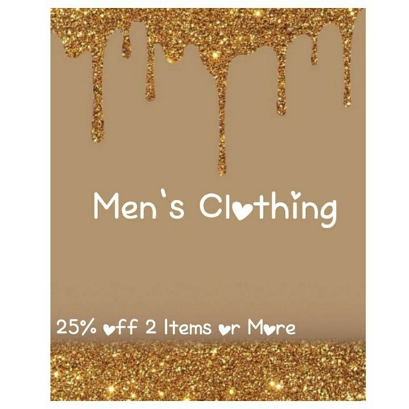 MENS CLOTHING BEYOND THIS POINT - Picture 1 of 1